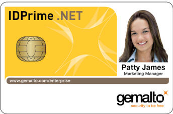 IDPrime 930 .NET Gemalto PKI Karte
