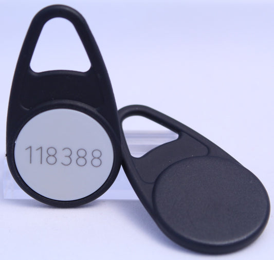 Legic Advant ATC 2048 MP Schlüsselanhänger, Bauform B, schwarz (160 Stück)