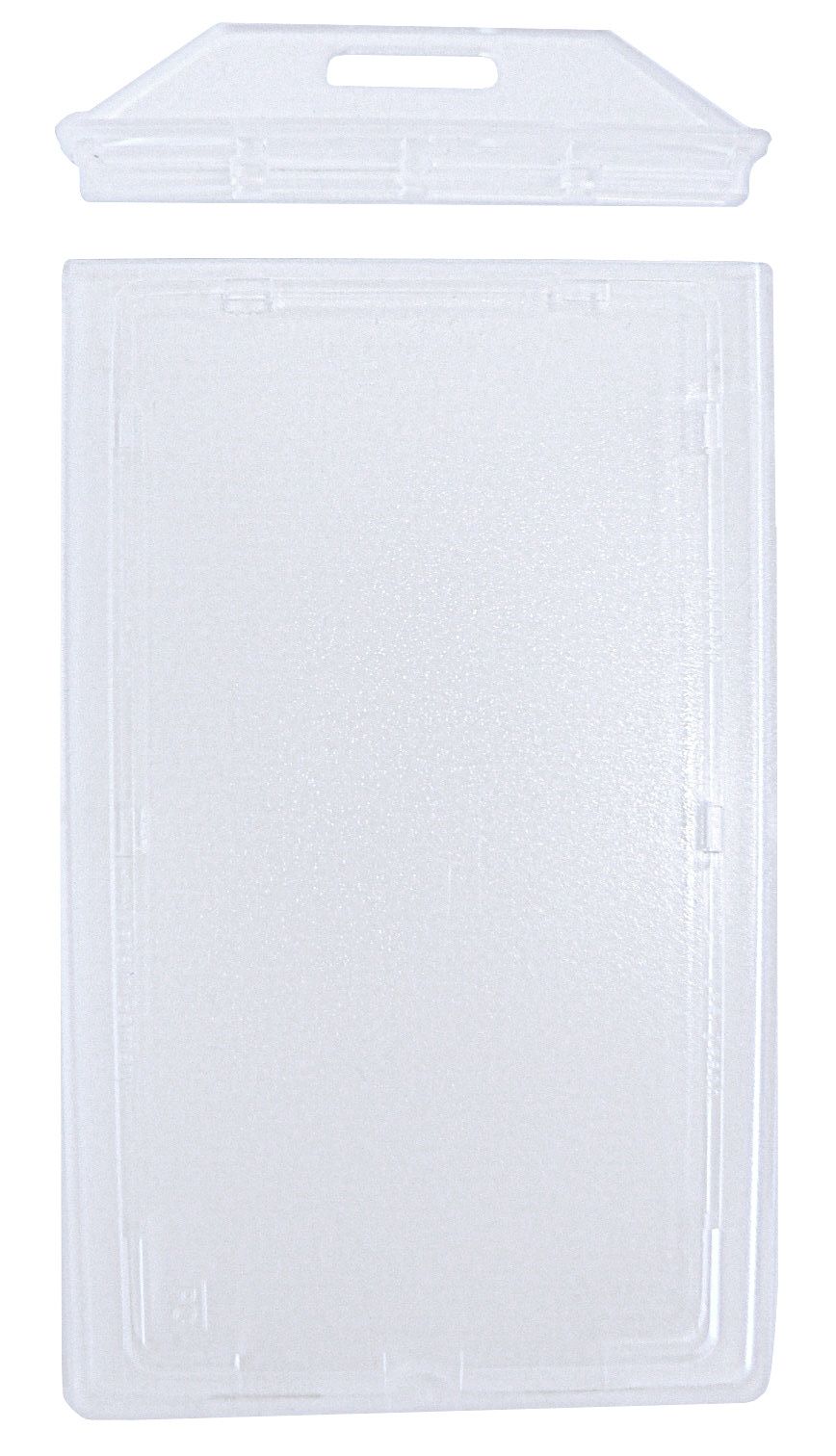 Hochformat Ausweistragehülle für RFID-Ausweise, verschließbar